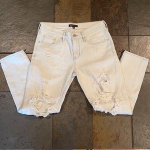 Kendall & Kyle Distressed Boyfriend Jeans Size25